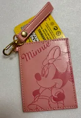 ミニーマウス　パスケース　定期入れ