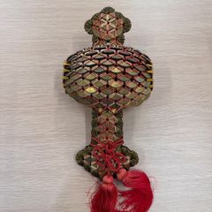 5円玉で作製された打ち出の小槌