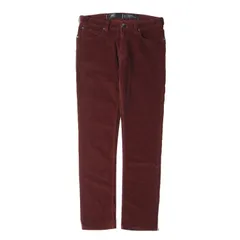 美品 ARMANI COLLEZIONI アルマーニコレツォーニ パンツ サイズ:32 J15 ストレッチ ベルベット 5ポケットパンツ バーガンディー ボトムス ズボン【メンズ】のサムネイル