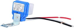 Garosa AC 110V 10A フォトスイッチセンサー センサーライト コントロールスイッチ光センサースイッチ 安定した特性 抗干渉 雷抵抗回路 インストール簡単 街路灯自動制御 自動点灯 調整可能 センサーライト コントロールスイッチ  ::23832