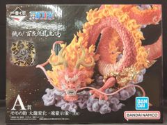 BANDAI SPIRITS 이치 반 쿠지 원피스 EX 도전! 百花繚乱鬼ヶ島 A 상 모모의 조 대룡 변화 -혼 호시상-