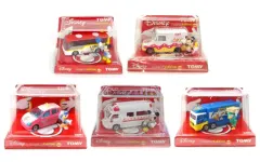 【中古】食玩 ミニカー 全5種セット 「ディズニーキャラクター・トミカエディション 第2弾」