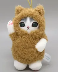 【中古】キーホルダー ブラウン パジャマにゃんマスコット 「mofusand」