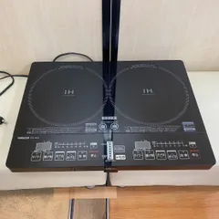 【2019年製】YAMAZEN ダブルIHコンロ　YEH-1456 Amazon | [山善] 2口IHクッキングヒーター IH調理器 1400W (幅