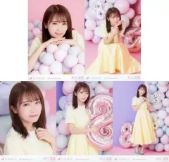 【中古】生写真(乃木坂46) ◇秋元真夏/「乃木坂46 8th Anniversary」会場限定ランダム生写真 5種コンプリートセット