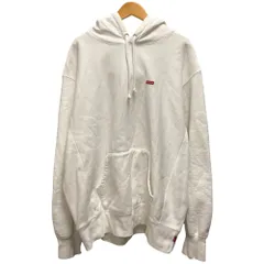 Supreme (シュプリーム) Small Box Logo Hooded Sweatshirt パーカー フーディー コットン M ホワイト メンズ/199