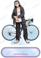 【新品】アクリルスタンド・アクリルパネル [新品] 東堂尽八 描き下ろし 私服×ロードバイクver. 特大アクリルスタンド 「弱虫ペダル LIMIT BREAK」