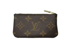 極美品 LOUIS VUITTON ルイヴィトン ポシェット クレ コインケース 小銭入れ M62650 モノグラム ブラウン 中古 4b005187