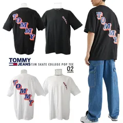 海外限定TOMMY JEANS トミージーンズ オーバーサイズ半袖Tシャツ 男女兼用 カットソー メンズトップス ショートスリーブTシャツ EUモデル ユニセックス メンズTシャツ 半袖TEE クルーネック 半袖Tシャツ