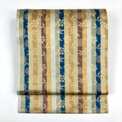 たんす屋 TANSU-YA 中古 リユース 名古屋（九寸） マルチカラー カジュアル 間道 笹蔓文 名古屋仕立て