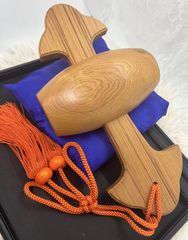 『てらちゃん様　専用』　　　銘木屋久杉　小槌　インテリアオブジェ　１点もの　エクセルヒューマン社