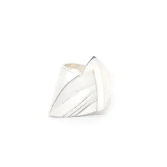 LAPPONIA ラポーニア シルバー＆ブルーアクリルリング