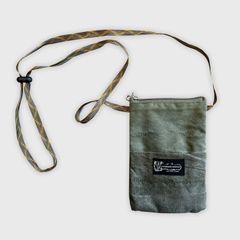 ネックポーチ｜ミニマリスト｜US ARMY ヴィンテージテント リメイク【T.K GARMENT SUPPLY】