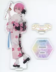 【中古】アクリルスタンド・アクリルパネル ラム 描き下ろしアクリルスタンド 「Re：ゼロから始める異世界生活 Re：ゼロから始める拉麺生活」