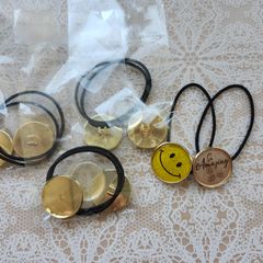 ワークショップ　ヘアゴムづくりキット　まとめ売り10セット　ハンドメイド　手作り　趣味　フリマ　バザー　催し　子供　幼児　オリジナルヘアアクセ