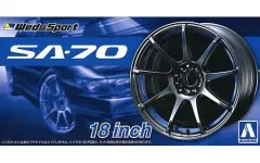 送料込 WedsSport SA-70 & スタッドレス225/45-18 WEDS（ウェッズ） WedsSport ウェッズスポーツ SA-25R 18インチ リム幅