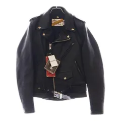 SCHOTT (ショット) 復刻 618 RIDERS バイカータグ後期 ダブル ライダース レザー ジャケット ブラック