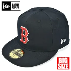 【新品・未使用】【ビッグサイズ】【ボストン・レッドソックス／ネイビー】ニューエラ 59FIFTY キャップ 帽子 メンズ ビッグサイズ 大きいサイズ NEW ERA MLB Authentic CAP B オーセンティック チーム ロゴ ブランド