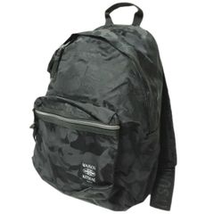 MAISON KITSUNE x EASTPAK メゾンキツネ イーストパック 22AW 別注 PADDED BACKPACK パデッド バックパック BLACK CAMO FOX リュック デイパック カバン g19889