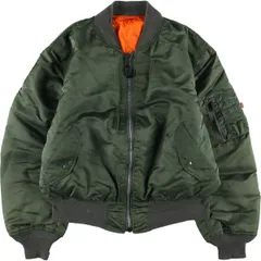 古着 90年代 民間品 アルファ ALPHA MA-1タイプ 中綿入り ミリタリー フライトジャケット USA製 メンズXL相当 ヴィンテージ/eaa513592