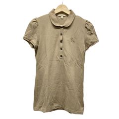 BURBERRY BRIT(バーバリーブリット) 半袖ポロシャツ サイズSP S メンズ - ダークブラウン×レッド×ネイビー×ライトブラウン
