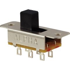 スイッチ Switch - Alpha, Slide, DPDT, Replacement for Fender