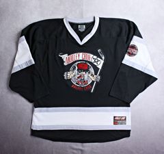 【PUCK HCKY】レアなモトリークルー アイスホッケージャージ Lサイズ ビッグシルエット MOTLEY CREW