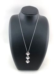 【美品】田崎　パール5mm ネックレス　シルバー　6.5g  42cm