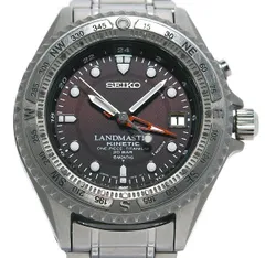 ジャンク★SEIKO ランドマスター　キネティック　メンズ腕時計　セイコー 2025年最新】セイコーキネティックランドマスターの人気アイテム
