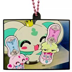 [중고] 열쇠 고리 메플 & 미플 & 포른 명장면 고무 매력 [이치 반 쿠지 프리큐어 ~Forever Hearts!~] H상
