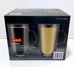 ボダム ドゥーロ ダブルウォールグラス 4個入り コストコ Bodum 耐熱ガラス マグカップ