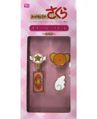 【中古】バッジ・ピンズ ピンクカード モチーフピンズセット(4個組) 「カードキャプターさくら」