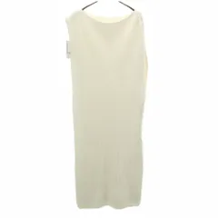 未使用 アメリ ヴィンテージ ロング ニットベスト F アイボリー AMERI VINTAGE レディース