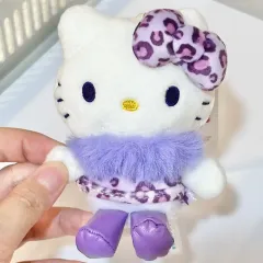 ハローキティ MC コレクション アニマル マスコット 人形 パープル