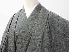 着物 大島紬 アンサンブル 紬アンサンブル［鉄紺・大島紬］｜着物レンタルあき (来店着付け