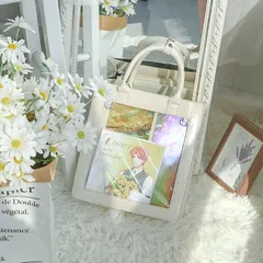 痛バッグ 痛バ トートバッグ バッグ デコバッグ 鞄 クリアバッグ クリア 推し活 推し活グッズ 推し活バッグ 255