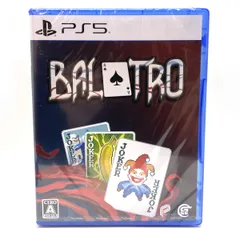 【未開封】 PlayStation5 PS5 ソフト Balatro 特典カード付属 【津山店】