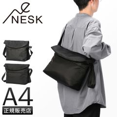 ネスク ショルダーバッグ メッセンジャーバッグ メンズ レディース 斜めがけ 大きめ 大容量 A4 NESK NS-006