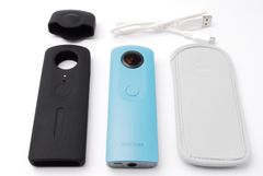 RICOH リコー 360度カメラ RICOH THETA SC (ブルー) 全天球カメラ 910743　#622