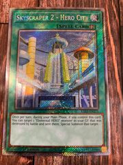遊戯王　英語版　　摩天楼２－ヒーローシティ　プラチナシークレットレア