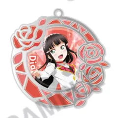 【中古】キーホルダー・マスコット(キャラクター) 黒澤ダイヤ 「ラブライブ!サンシャイン!! クリアステンドチャームコレクション vol.4」