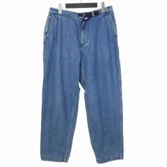 ノースフェイス パープルレーベル THE NORTH FACE PURPLE LABEL 25SS Denim Wide Tapered Field Pants デニムワイドテーパードフィールドパンツ スラックス 32 ブルー 青 N25SC108