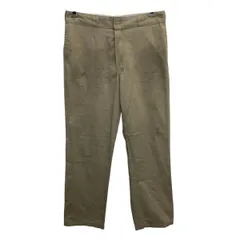Dickies ワークパンツ W36 ベージュ ディッキーズ ジップアップ ワーク カジュアル オリジナルフィット 古着卸 アメリカ仕入 2508-478
