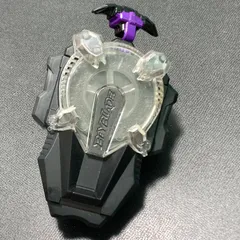 ベイブレードバースト スパーキングベイランチャー ブラックxパープル