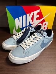 ナイキ SB ブレーザー ロー プロ GT PRM ライトデニム スウッシュ ロゴ　未使用　size27.5㎝