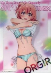 [중고] 포스터 A3 클리어 포스터 유이가하마 유이 [캬라토쿠지 역시 나의 청춘 러브 쌀은 틀렸다. 완~짱지·쿠로즈!~] H상