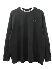 フレッドペリー FRED PERRY BEAMS ティップライン ピケ ロングスリーブ Tシャツ M ブラック 黒 2024FW トップス 長袖のサムネイル