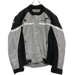 tourmaster JETT モーターサイクルジャケット XL ブラック ライトグレー 切替 ライダース レーシング 古着卸 アメリカ仕入 a612-5544