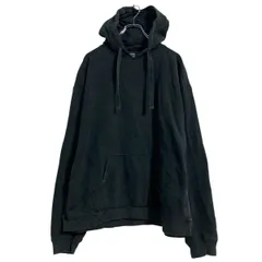 Champion 無地スウェット パーカー XL ブラック チャンピオン プルオーバー ビッグサイズ 古着卸 アメリカ仕入 a701-5541