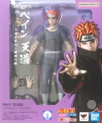 【中古】フィギュア S.H.Figuarts ペイン 天道 -六道を束ねし輪廻の瞳- 「NARUTO-ナルト- 疾風伝」 魂ウェブ商店限定
